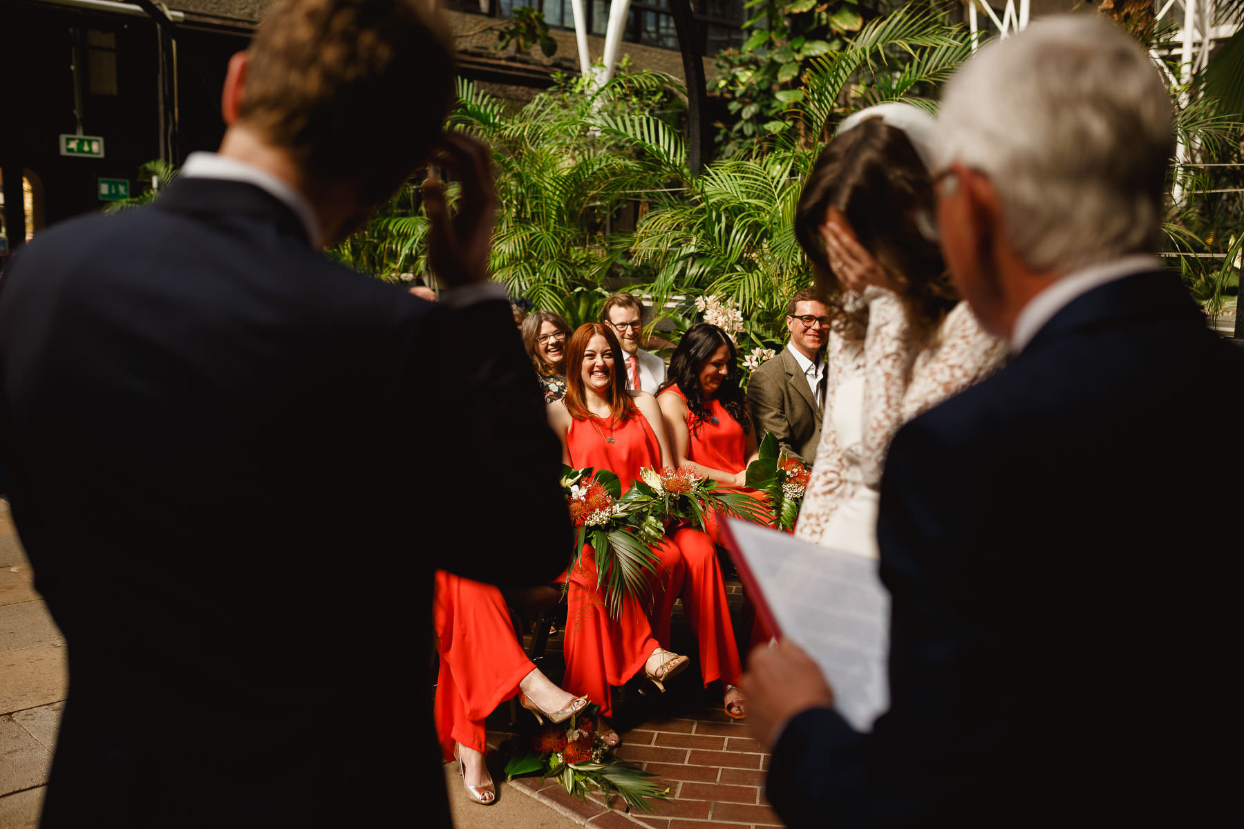 barbican centre wedding photography